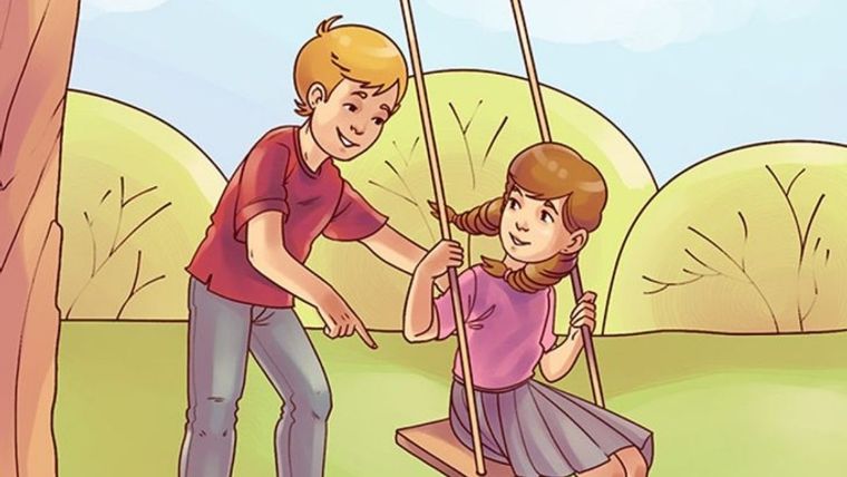 Acertijo visual, reto visual, niños