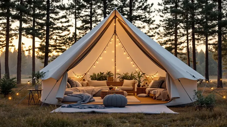 El glamping es la nueva forma de acampar. El glamping es la nueva forma de acampar.