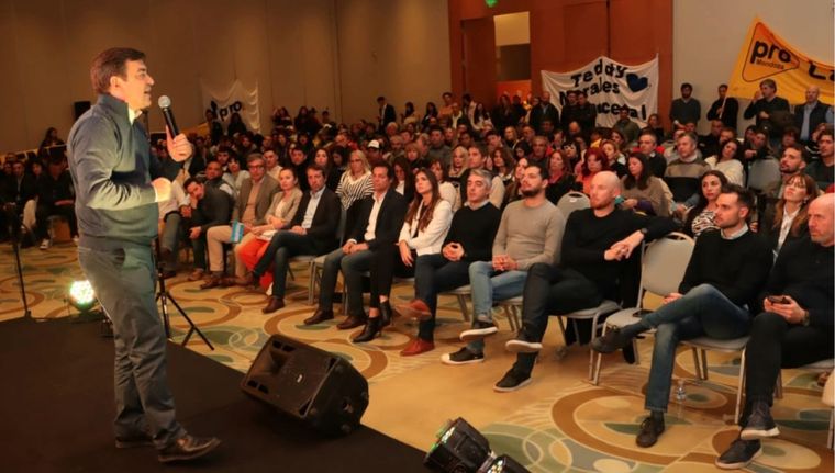 Omar De Marchi en el acto de presentación del Nuevo PRO de Mendoza Foto: Prensa PRO