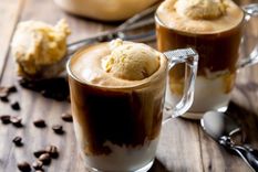 Disfruta con tu familia de este delicioso helado de café Foto: Shutterstock