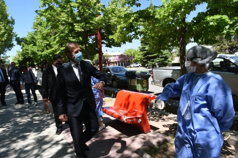 En setiembre el gobernador emitió una letra para pagar los aguinaldos de los sectores de salud y seguridad. Foto: Prensa Gobernación