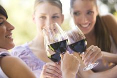 Malbec orgánico para brindar.