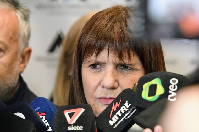 Patricia Bullrich en Mendoza Foto: ALF PONCE MERCADO/MDZ