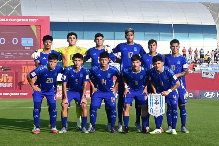 La Selección argentina Sub 17 arrasó en la primera fase.