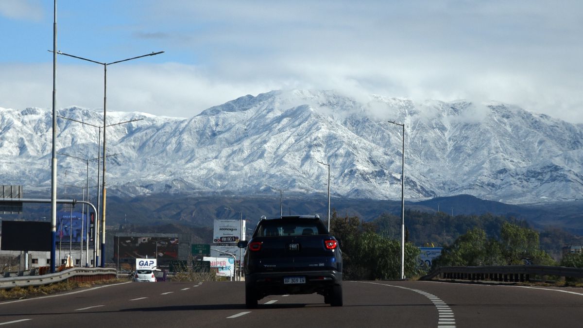 Alerta por nieve, lluvias y viento: qué zonas de Mendoza se verán afectadas y a partir de qué hora