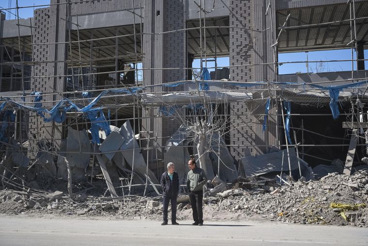 Estados Unidos ha convertido en escobros cientos de sitios de Irán. Foto Efe Estados Unidos ha convertido en escobros cientos de sitios de Irán. Foto Efe