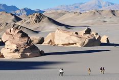 Campo de Piedra Pómez, en Catamarca