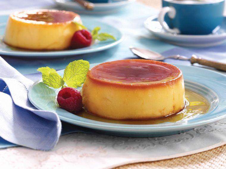 ¡Qué rico flan!