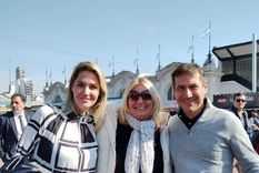 Carolina Losada y Luis Naidenoff ya se muestran juntos.