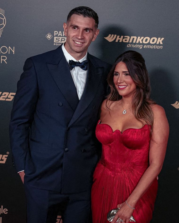 Estas fueron las tres parejas argentinas que deslumbraron en el Balón de Oro 2024 Foto: Instagram