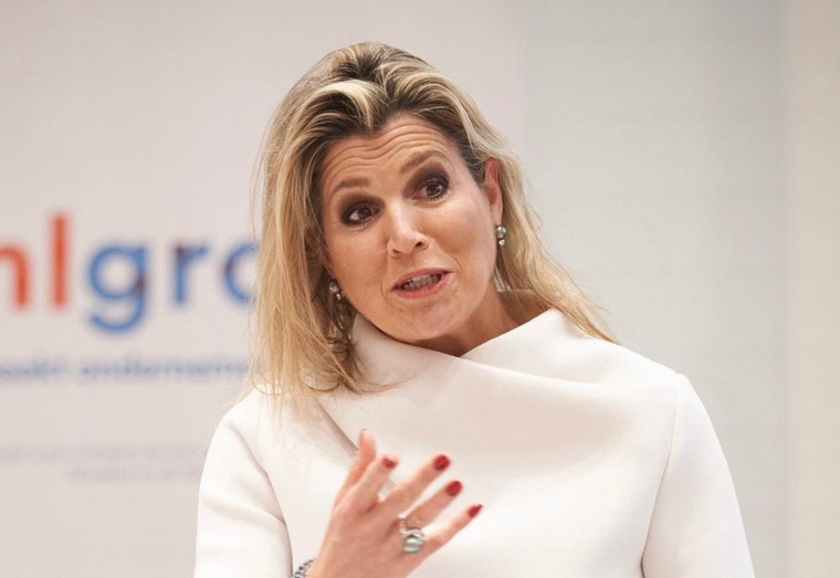 Máxima de los Países Bajos volvió a elegir a la marca Zara para deslumbrar con su outfit. Foto: Instagram @koninklijkhuis