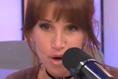 Florencia Peña y Marley protagonizaron el momento más viral de la semana. / Captura Luzu&nbsp;