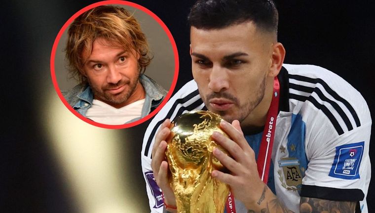 Paredes atendió a Lugano con una simple reacción.