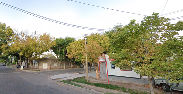 El asalto fue en Río Negro y Figueroa Alcorta de San José Foto: Google Maps