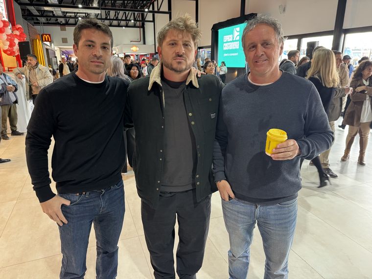 Marcelo Goldman, Maximiliano Goldman y Daniel De Borbón. Marcelo Goldman, Maximiliano Goldman y Daniel De Borbón.