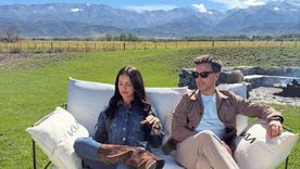 Zaira Nara grabó contenido en Mendoza para una marca, y lo hizo acompañada. Foto: Instagram