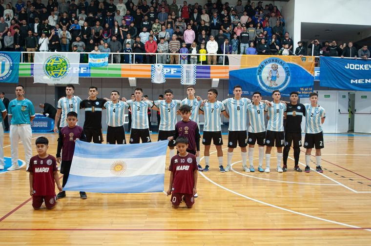 Argentina goleó en el Mundial C-20 Foto: Argentina Futsal