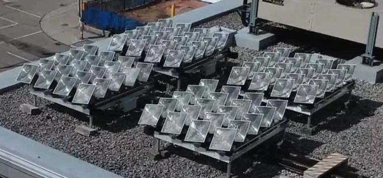 Este sistema de energía renovable produce electricidad y calor de forma simultánea. Este sistema de energía renovable produce electricidad y calor de forma simultánea.