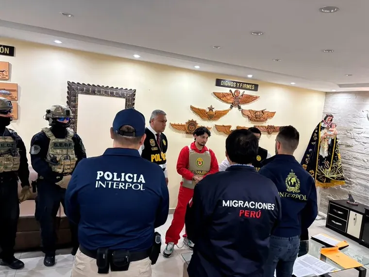Matías Ozorio fue detenido en Perú.&nbsp;