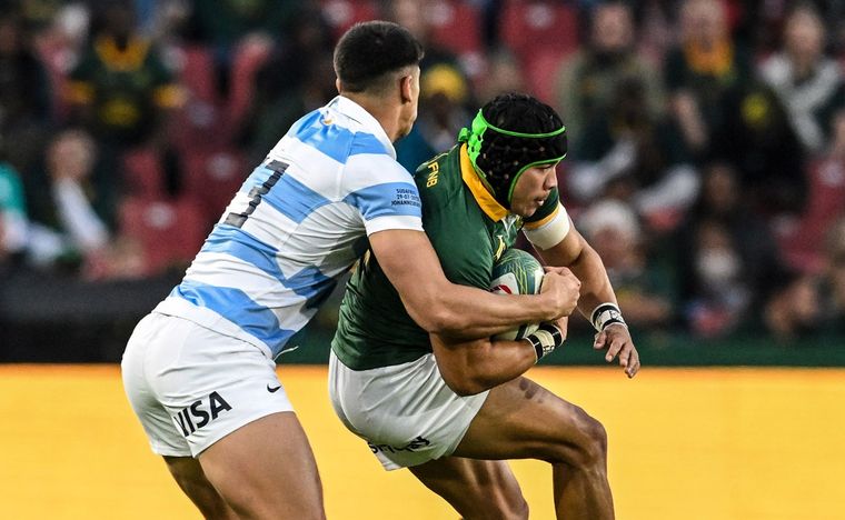 Argentina perdió 22-21 el último duelo ante Sudáfrica por el Rugby Championship. Foto: Springboks