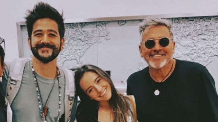 Ricardo Montaner, Evaluna Montaner, Camilo Fuente: Ricardo Montaner