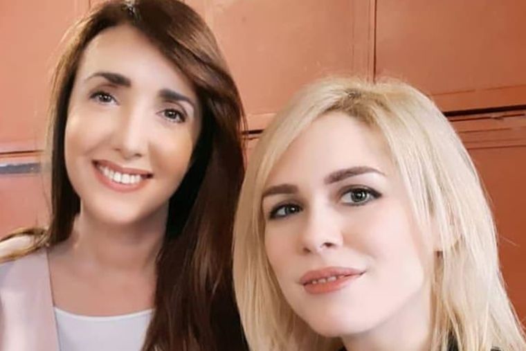 Tiempos de paz: Victoria Villarruel junto a Lilia Lemoine