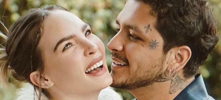 Belinda y Christian Nodal Foto: Los 40