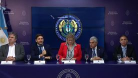 Alejandra Monteoliva y el gobernador de Santa Fe, Maximiliano Pullaro. Alejandra Monteoliva y el gobernador de Santa Fe, Maximiliano Pullaro.