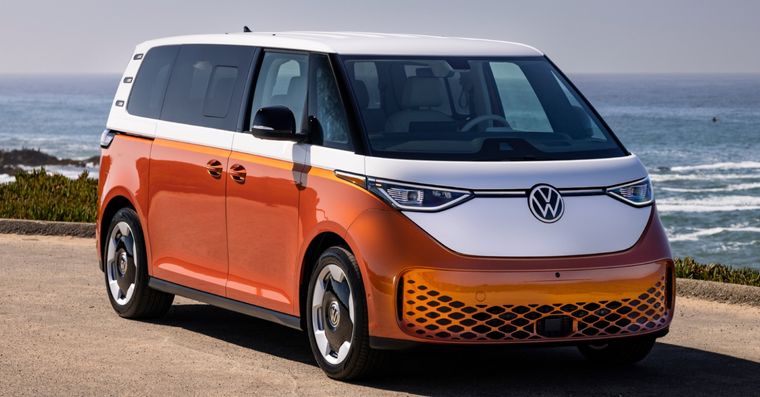 El Volkswagen ID.Buzz, entre los mejores inventos de 2024 Foto: Volkswagen