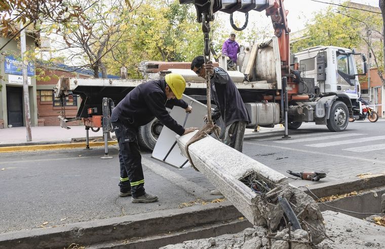 No se podrá transitar ni estacionar Foto: Prensa Guaymallén
