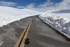 El temporal de nieve obliga a mantener cerrado el paso Pehuenche. Las condiciones siguen complicadas en alta montaña. Foto: Archivovisibility