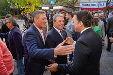 El senador sufrió un ACV este lunes. Minutos antes estuvo en la Asamblea Legislativa junto a otros dirigentes peronistas y radicales de Mendoza. Foto: Gentileza