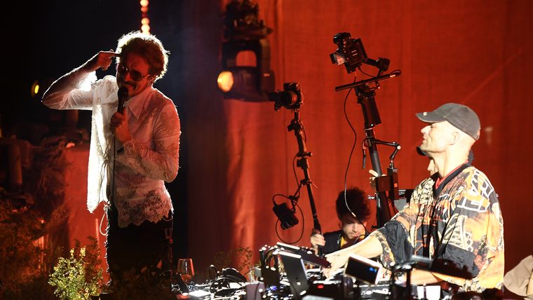 WhoMadeWho: los daneses hicieron delirar a los presentes. Foto: Marcos García - MDZ. WhoMadeWho: los daneses hicieron delirar a los presentes. Foto: Marcos García - MDZ.