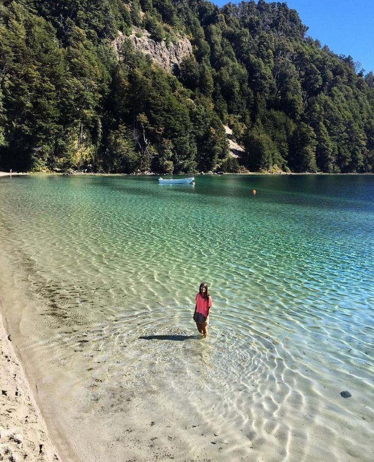 Esta playa es una de las más hermosas de la Patagonia Foto: @gabyhchavez86