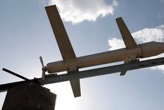 El dron kamikaze, muy usado en esta guerra. Foto: Efe.