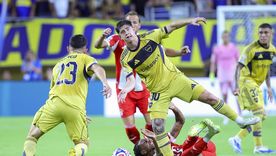 Un futbolista de Boca jugó desgarrado ante el Bayern Múnich. Foto: EFE Un futbolista de Boca jugó desgarrado ante el Bayern Múnich. Foto: EFE