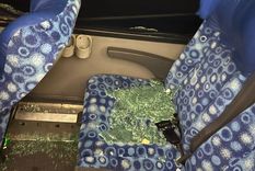 La unidad que trasladaba a la delegación del Chacarero sufrió graves daños.