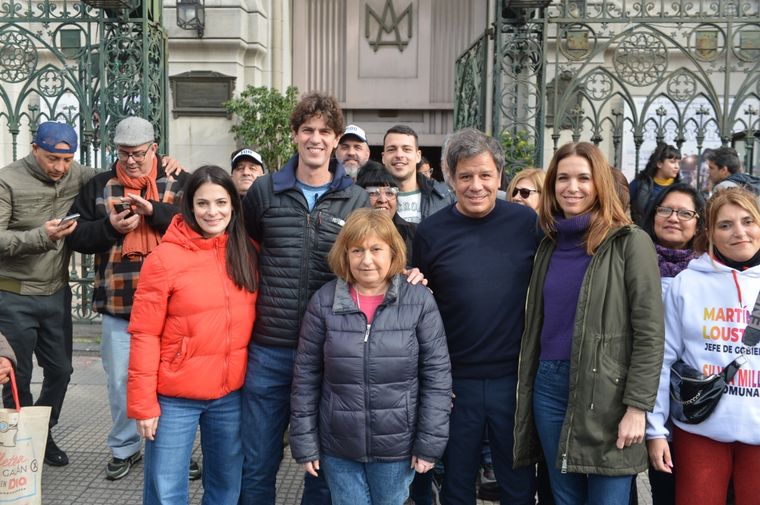 Facundo Manes se sumó a la campaña de Martín Lousteau Foto: Prensa Manes