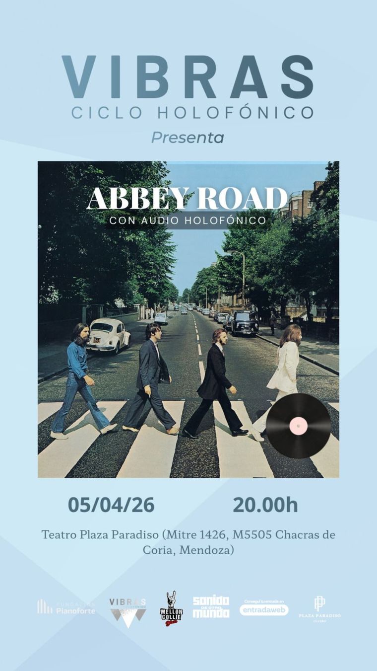 Vibras, ciclo holofónico: Abbey Road, The Beatles. Vibras, ciclo holofónico: Abbey Road, The Beatles.