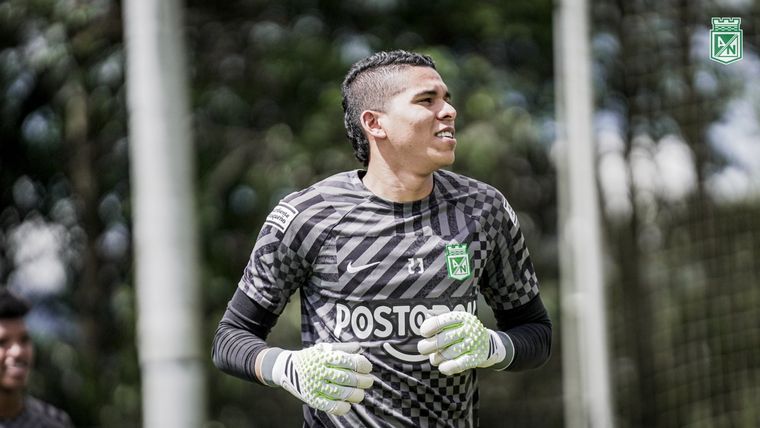 Kevin Mier es el actual arquero de Atlético Nacional. Foto: @nacionaloficial