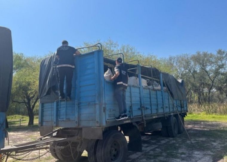 El descubrimiento del contrabando Foto: AFIP