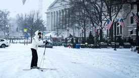 Estados Unidos enfrenta una ola polar que habría generado terremotos de nieve. Estados Unidos enfrenta una ola polar que habría generado terremotos de nieve.