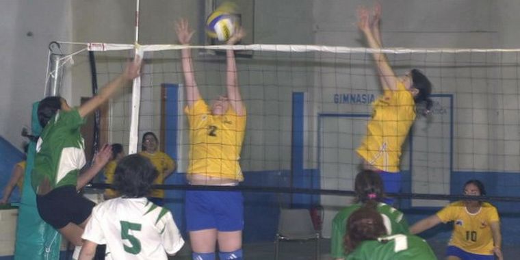 Esta noche comienza el Regional de voleibol. Foto: Pablo Pérez