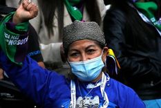 Elisa Loncón será la presidenta de la Convención Constituyente Foto: GETTY IMAGES