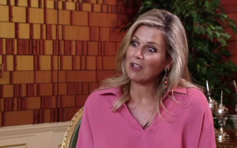 Máxima, sorprendida por la destreza de su invitada.