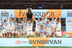 Los Pumas 7s siguen pisando fuerte en el Circuito Mundial de Seven Foto: @lospumas7arg