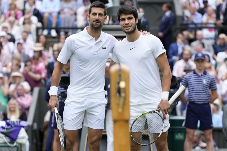 Capítulo Nº7 de la rivalidad intergeneracional del tenis. Foto: @Wimbledon