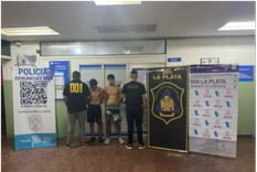 Los detenidos ya habían estado presos en 2023 Foto: Agencia Noticias Argentinas