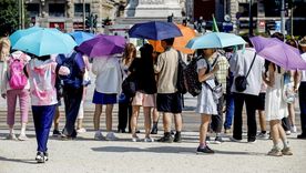 La ola de calor golpea fuerte en ciudades importantes de Italia. Foto Efe La ola de calor golpea fuerte en ciudades importantes de Italia. Foto Efe