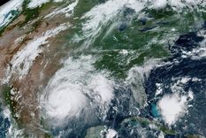 Imagen de satélite del huracán Hanna . 25 de julio de 2020. Foto: RT